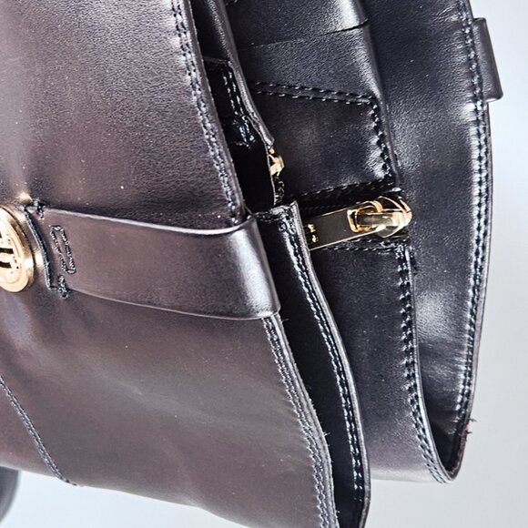 Tommy Hilfiger Shano NEW Equestrian Wide Calf Knee High Women's Black Boot - Picture 14 of 15